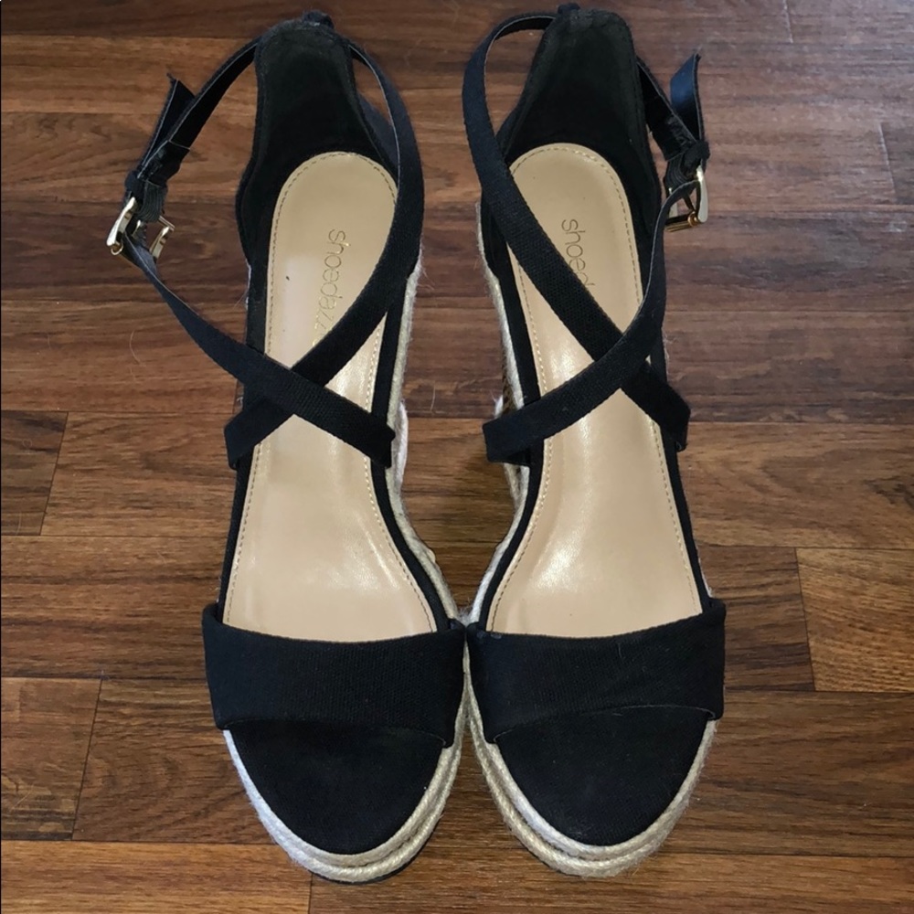 Black and Tan wedges